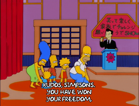tired homer simpson GIF