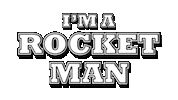 Rocket Man Sticker by Elton John