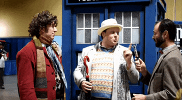 Talking Doctor Who GIF by Temple Of Geek
