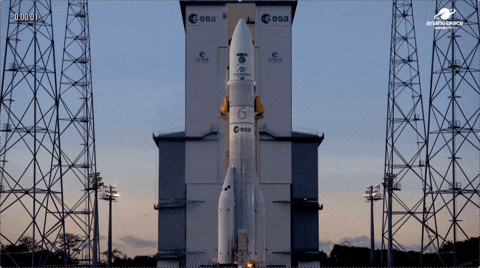 Launch Ariane6 GIF by European Space Agency - ESA