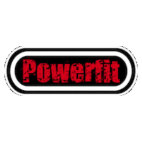 PowerfitNewTir fitness gym yoga spinning Sticker