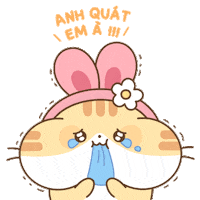 Lookiivn love cat cartoon hello Sticker