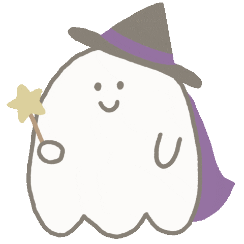 Halloween Ghost Sticker