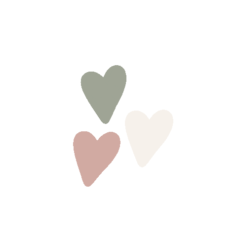 maple__grace heart hearts minimal boho Sticker