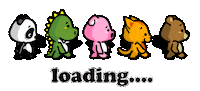Cat Please Wait Sticker by Carousel