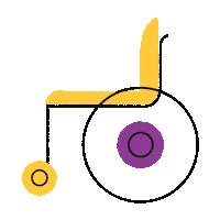 Rainbow Pride Sticker by AssistiveWare
