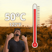 50 Degrees GIF
