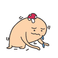 Sad Face Sticker