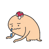 Sad Face Sticker