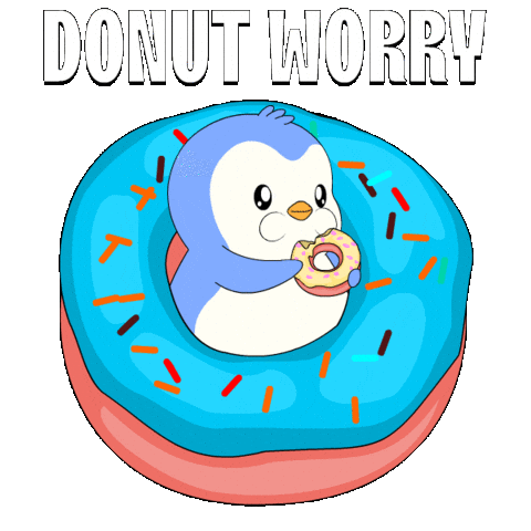 Hungry Chill Sticker by Pudgy Penguins