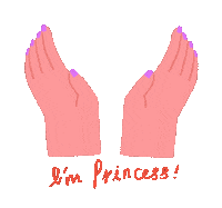 Queen Hands Sticker