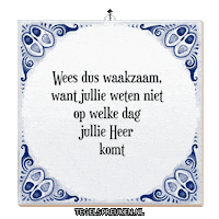 Humor Spanning Sticker by Tegelspreuken.nl