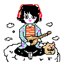 nestorovilla pixel pixel art cloud niño Sticker