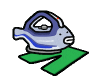 fun fish Sticker by milly cohen