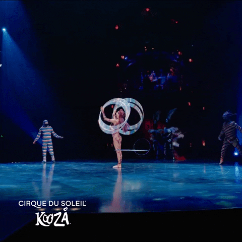 Artist Hoops GIF by Cirque du Soleil
