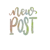 New Post Sticker