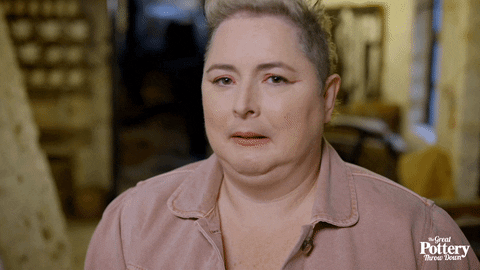 Eyebrow Raise Reaction GIF by The Great Pottery Throw Down