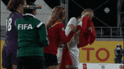 janine beckie lol GIF by Houston Dash