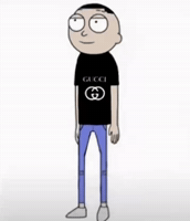 Rick And Morty Gucci GIF