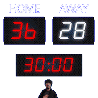 28 Away Sticker