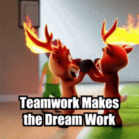 Teamwork Makes The Dream Work Soccer GIF by elkijahspark