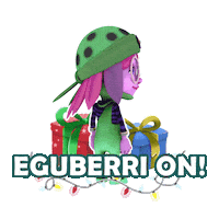 Gabonak Zorionak Sticker by Gookapi