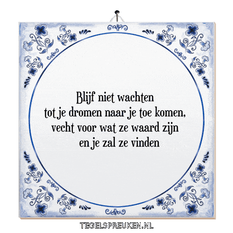 Nl Hoop Sticker by Tegelspreuken.nl