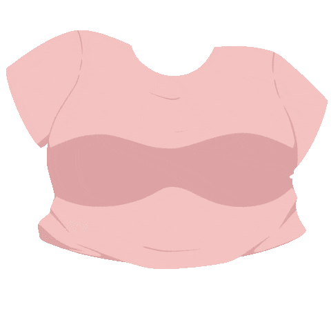 Croptop Sticker by La Fatshionista