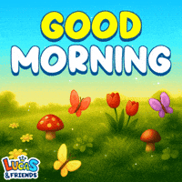 Good Morning GIF by Lucas and Friends by RV AppStudios