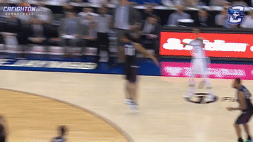 slam dunk GIF by Creighton University Athletics