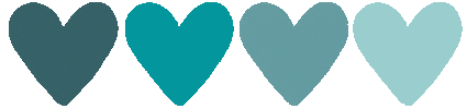 Love You Hearts Sticker