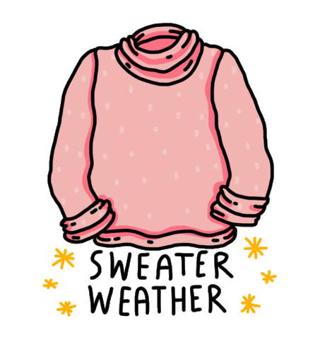 Sweater Weather Fashion Sticker by chiara