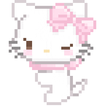 Hello Kitty Cat Sticker