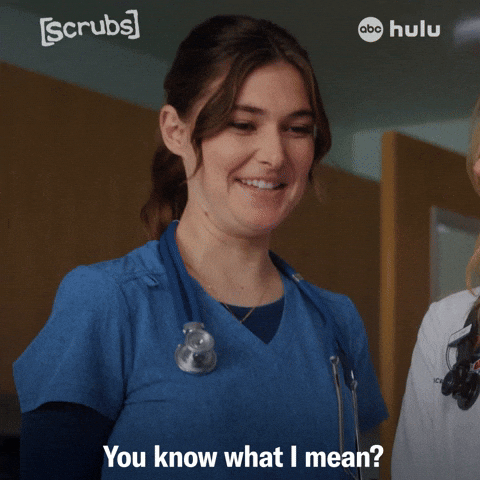 You Know What I Mean Flirt GIF by ABC Network