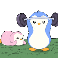 I Love You Fitness Sticker by Pudgy Penguins