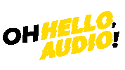 HelloAudioFM podcast audio podcasting podcasters Sticker