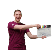 Action Rolling Sticker by Gobsmacked®