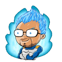 Vegaillustrator animation vegeta dragonball supersaiyan Sticker