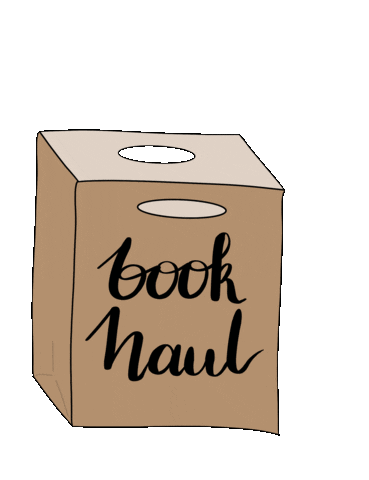 acosyreader giphyupload shopping books bookstagram Sticker