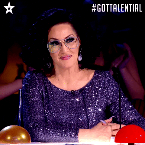 michelle visage gottalentirl GIF by Ireland's Got Talent