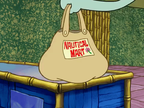 season 6 giant squidward GIF by SpongeBob SquarePants