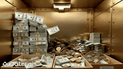 Money Go GIF by Krater.ai