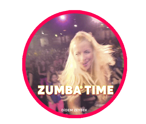 didemzeybek giphyupload dance fitness zumba Sticker