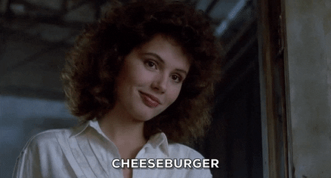 Jeff Goldblum Cheeseburger GIF