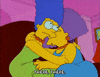 Holding Season 3 GIF by The Simpsons