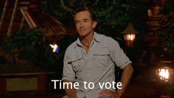 Jeff Probst Time To Vote GIF by Survivor CBS