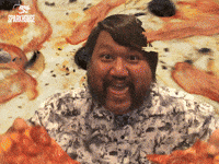 Hungry Pizza Time GIF by TheSparkhouse