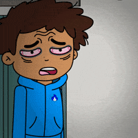 Tired Oh Man GIF