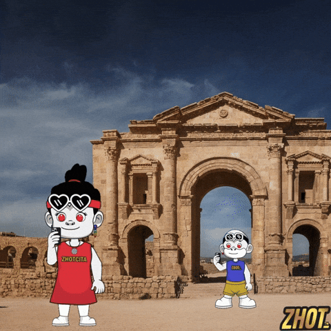 Roman Ruins Roma GIF by Zhotcita