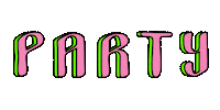 Party Pink Sticker by Magic Moth